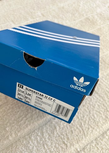 Kız Çocuk Beyaz Adidas Spor Ayakkabı - Görsel 4