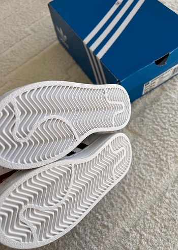 Kız Çocuk Beyaz Adidas Spor Ayakkabı - Görsel 3