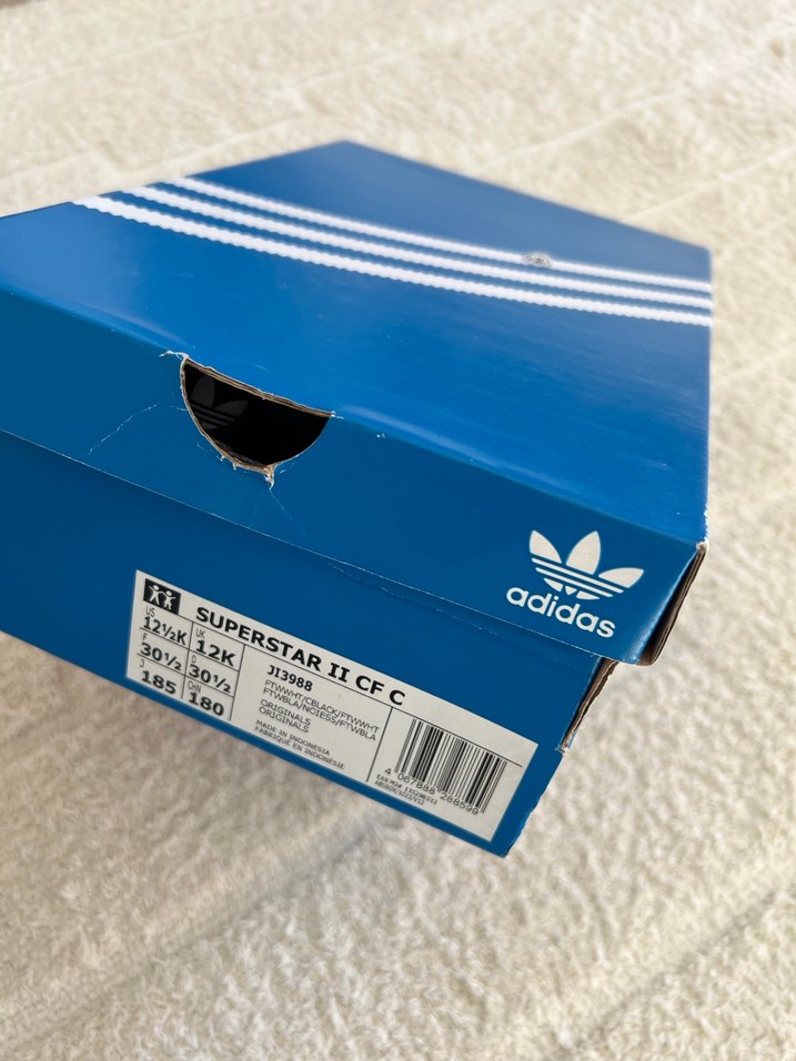 Kız Çocuk Beyaz Adidas Spor Ayakkabı - Görsel 4