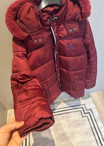 10 Yaş Beden bordo Renk Bordo erkek çocuk mont