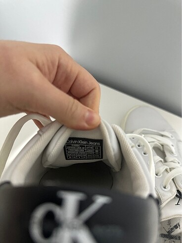 36 Beden beyaz Renk Calvin klein sneaker