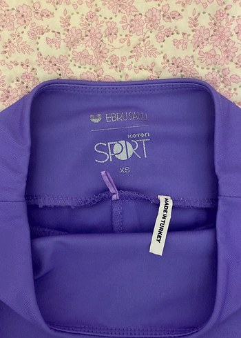 Mor Kadın Uzun Tayt - Elastik ve Fit - Görsel 3