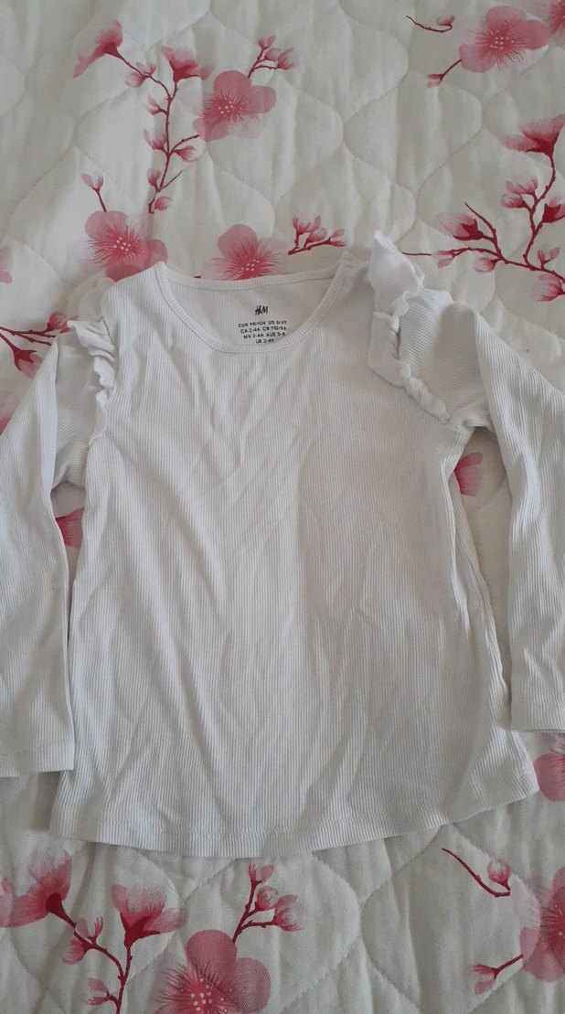 Beyaz Çocuk Atlet H&M - Görsel 2