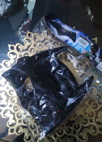 Erkekler için Siyah batman Yüz Maskesi - Görsel 3