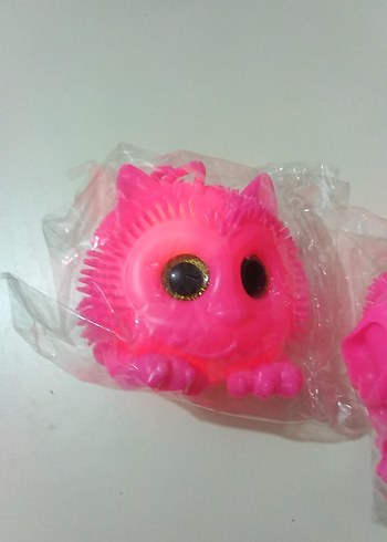 Pembe Kedi Figürlü Oyuncak - Görsel 4