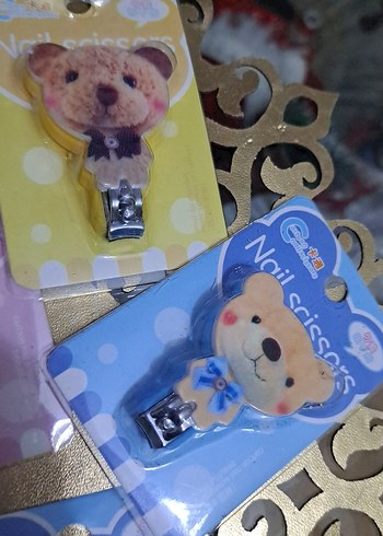 Renkli Ayıcık Desenli Tırnak Makası - Görsel 7