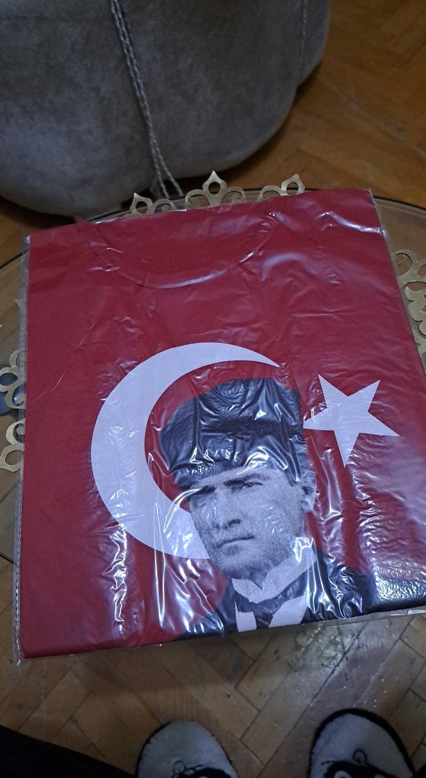 Atatürk Bayrak baskılı Çocuk Tişörtü - Görsel 3