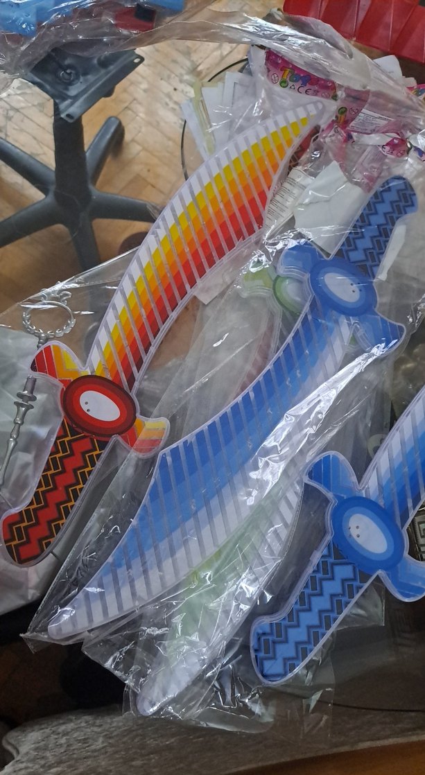 My craft oyuncak ışıklı kılıçlar - Görsel 3