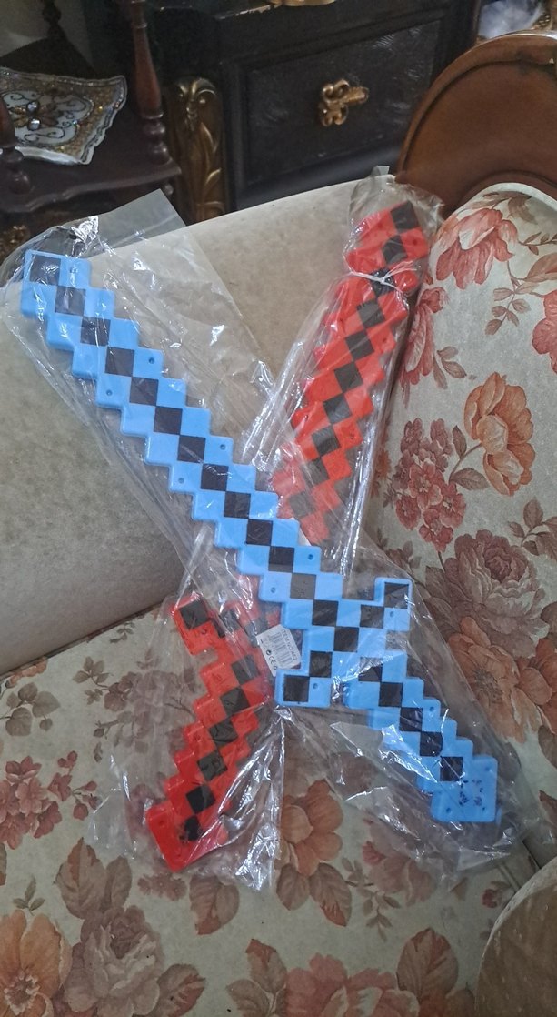 Çocuklar için Renkli sağlıklı Plastik IŞIKLI KILIÇ - Görsel 3