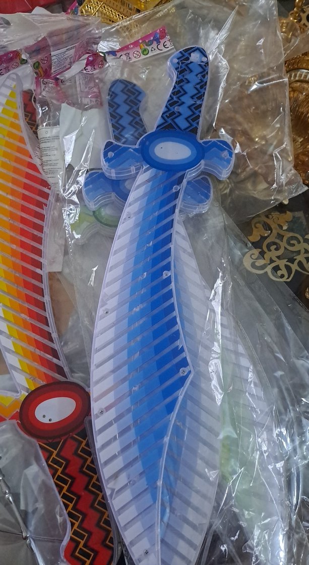 Mavi Renkli Oyuncak Kılıç My Craft - Görsel 2