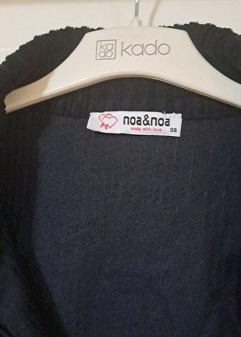 Düğmeli vintage Siyah kadife ceket - Görsel 4