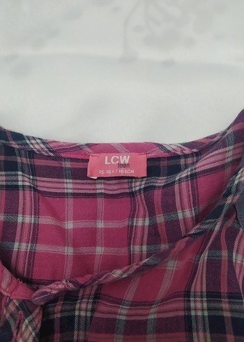 Düğmeli Pembe Kadın Uzun Kollu Gömlek - Görsel 3