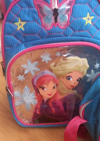 Mavi Çocuk Okul Çantası - Karakter Baskılı - Görsel 2