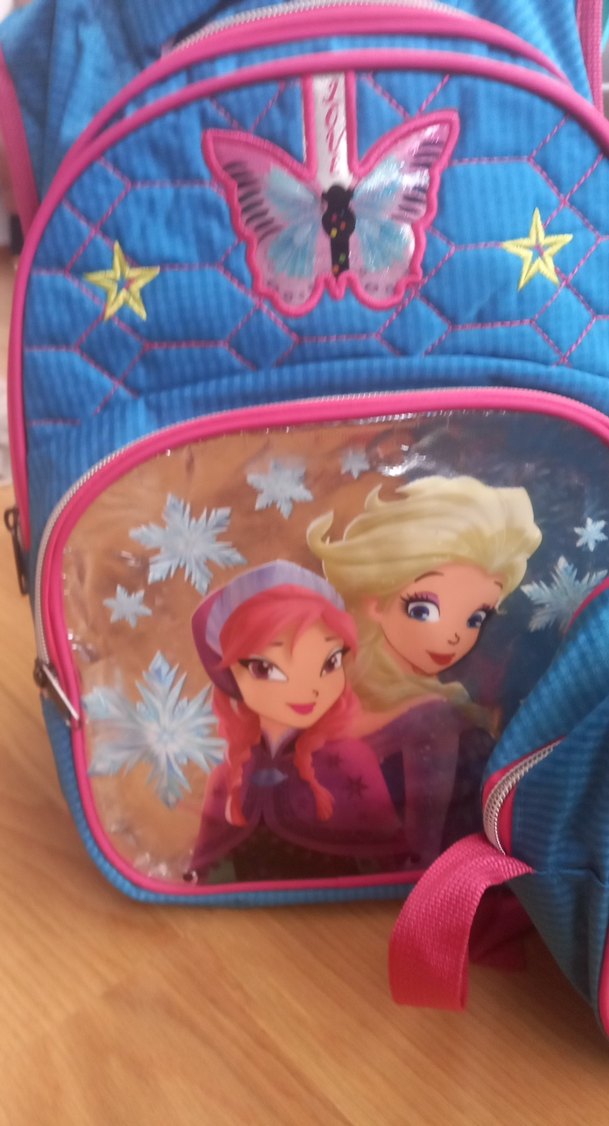 Mavi Çocuk Okul Çantası - Karakter Baskılı - Görsel 2