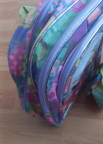 Renkli Çocuk Okul Çantası ve Kalemlik Seti - Görsel 5