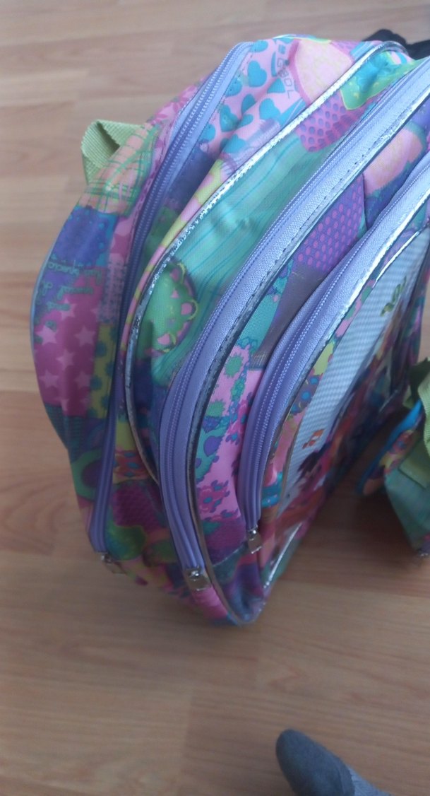 Renkli Çocuk Okul Çantası ve Kalemlik Seti - Görsel 5