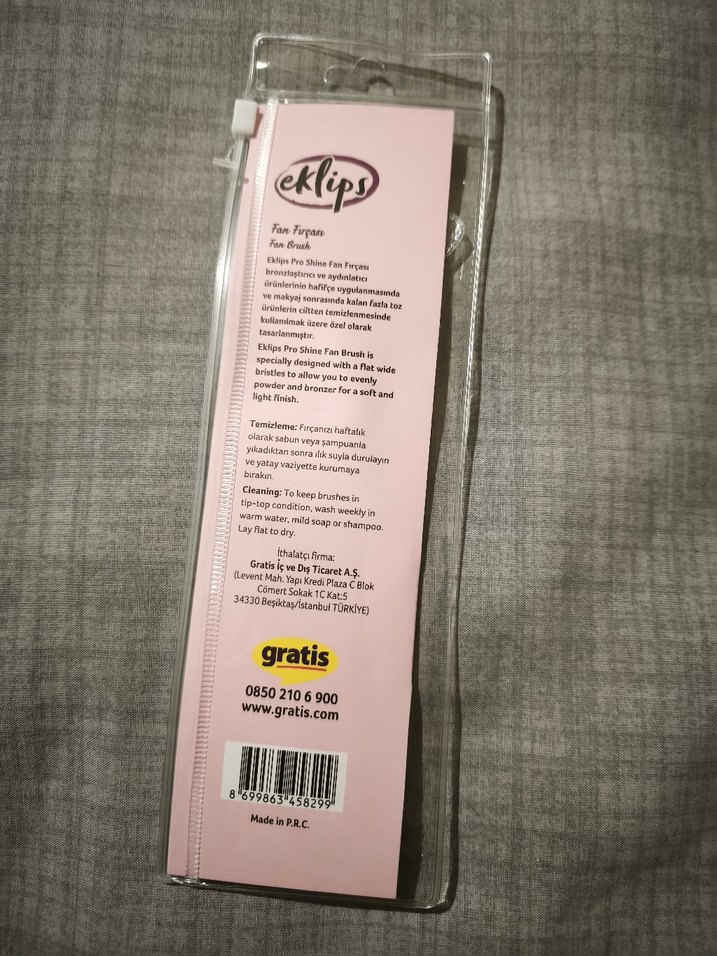 eklips pro shine fan fırça - Görsel 2