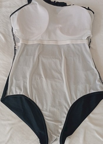 Siyah Drapeli Askılı Mayo - Görsel 5