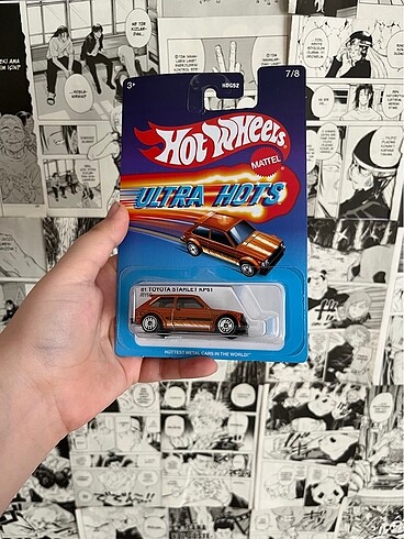 Hotwheels Ultra Hots 01 Toyota Starlet KP61