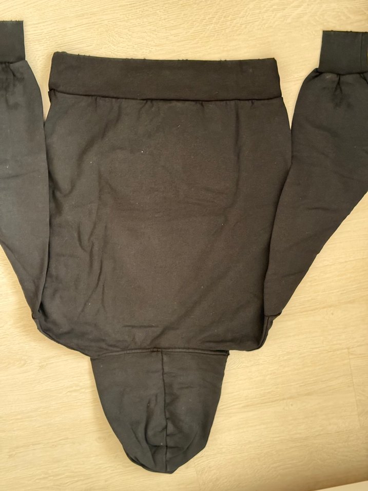 Kadın siyah Kapüşonlu Baskılı Sweatshirt - Görsel 3