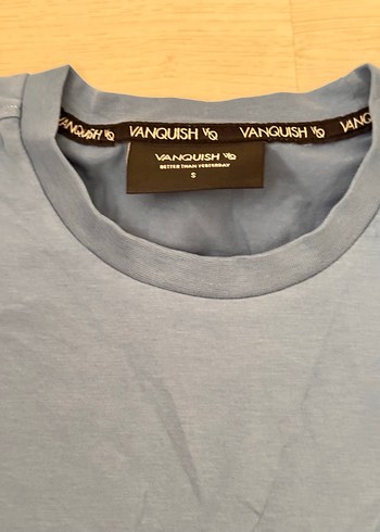 Erkek Mavi Denim Kısa Kollu Tişört - Görsel 2