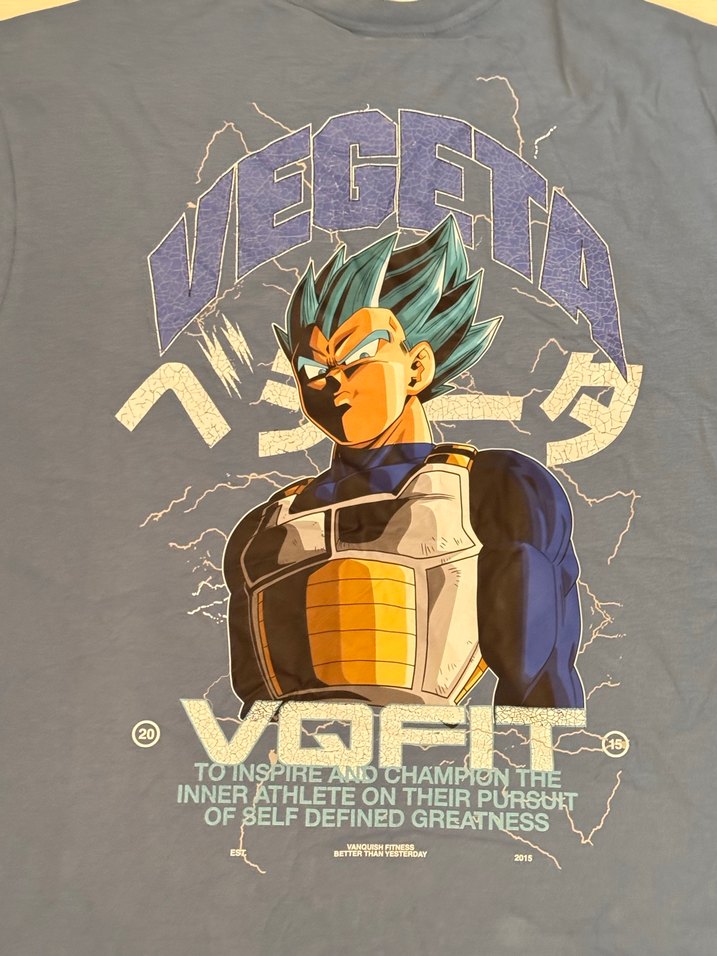 Erkek Mavi Denim Kısa Kollu Tişört - Görsel 3