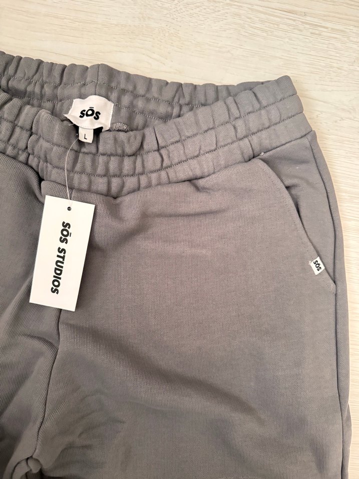 Gri Kadın Sporcu Rahat Kesim Eşofman - Görsel 2