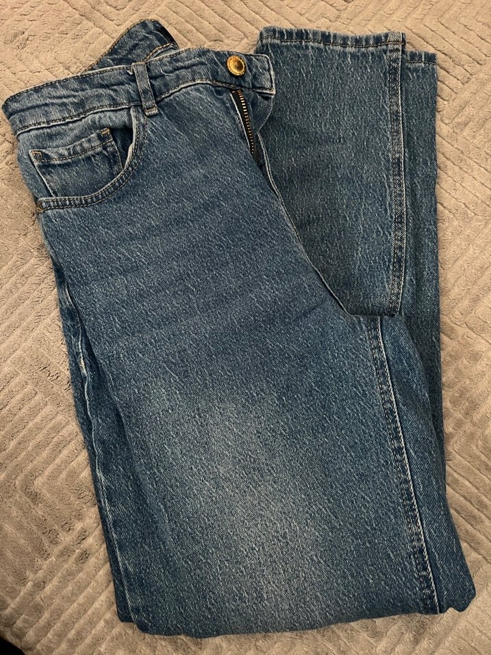 Bej Midi Kumaş Kadın Pantolon - Görsel 4