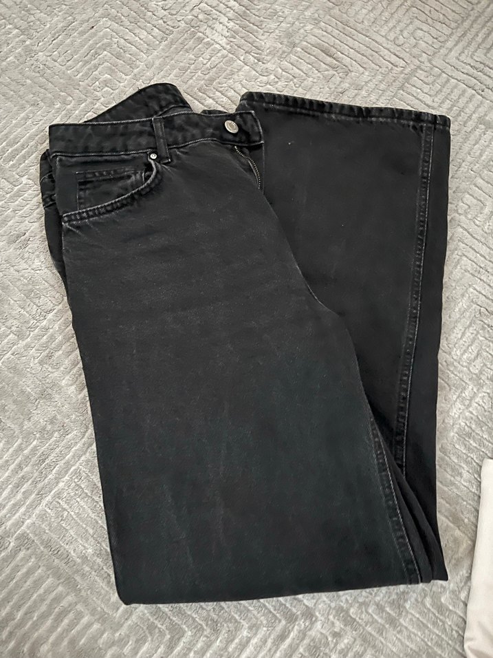 Bej Midi Kumaş Kadın Pantolon - Görsel 3