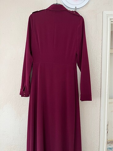 Nihan krep kumaş abiye - Görsel 6