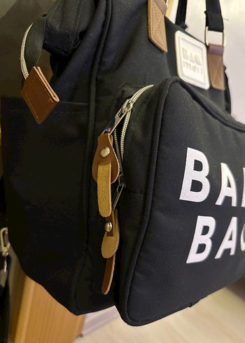 Siyah Baskılı Bebek Çantası - Görsel 2