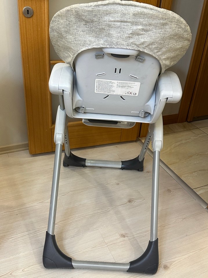 Jote Gri Bebek Mama Sandalyesi - Görsel 3