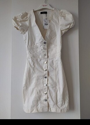 Bershka Denim Elbise