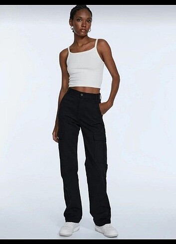 Stradivarius paraşüt pantolon