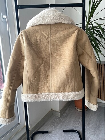 s Beden camel Renk Biker ceket