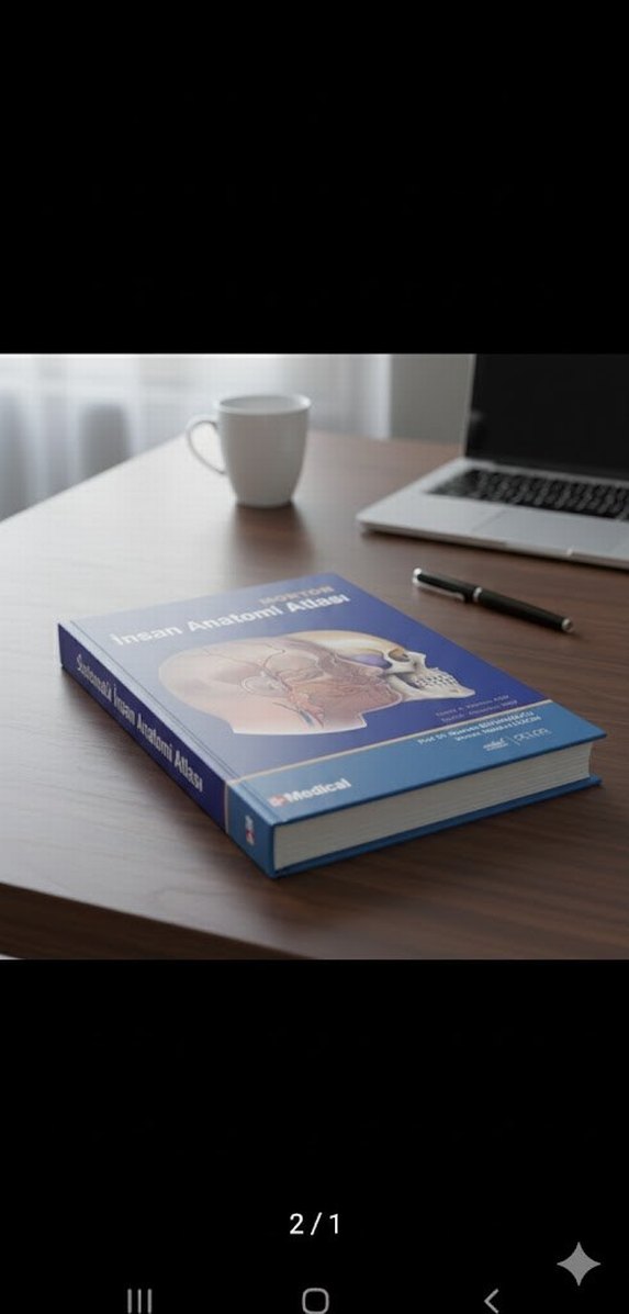 1 Adet fiyatı Morton İnsan Anatomi Atlası - Sağlık Kitabı - Görsel 3