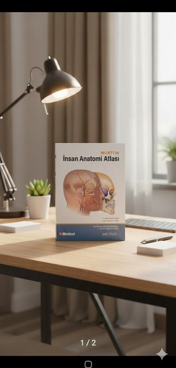 1 Adet fiyatı Morton İnsan Anatomi Atlası - Sağlık Kitabı - Görsel 2