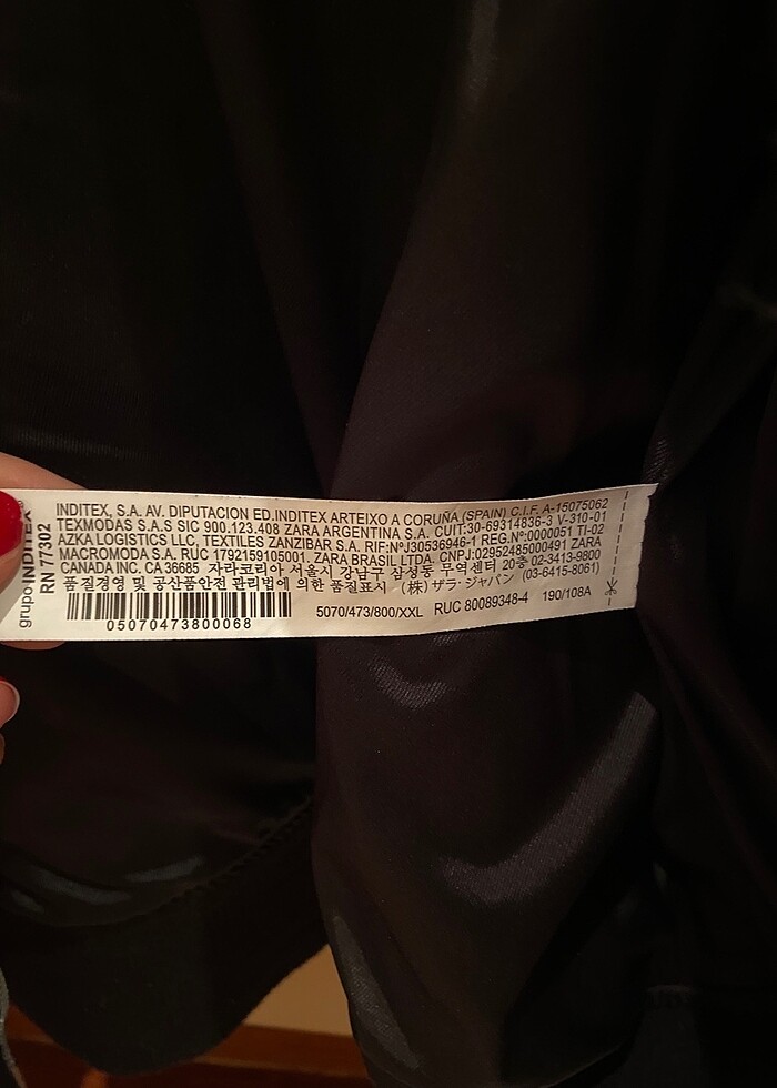 Zara Erkek mont - Görsel 3