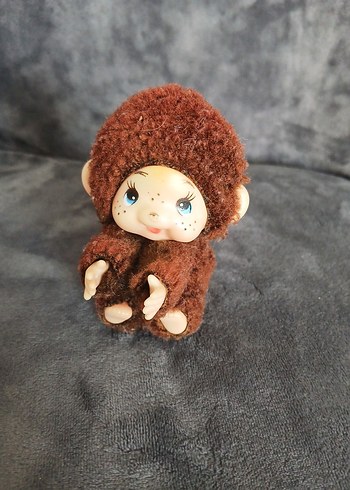 Vintage Monchhichi peluş oyuncak