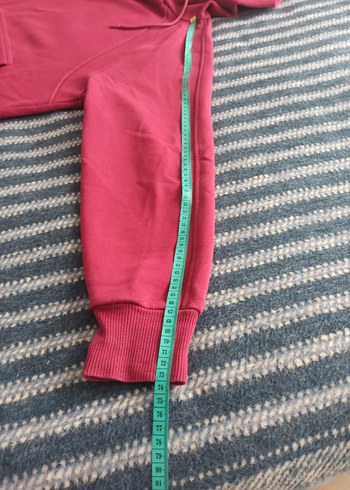 Defacto Kadın Bordo Kapüşonlu Sweatshirt