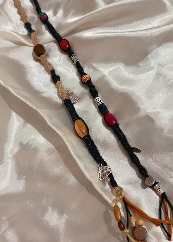 Bohem Tarzı hair wrap - Görsel 3