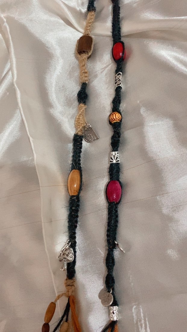 Bohem Tarzı hair wrap - Görsel 2