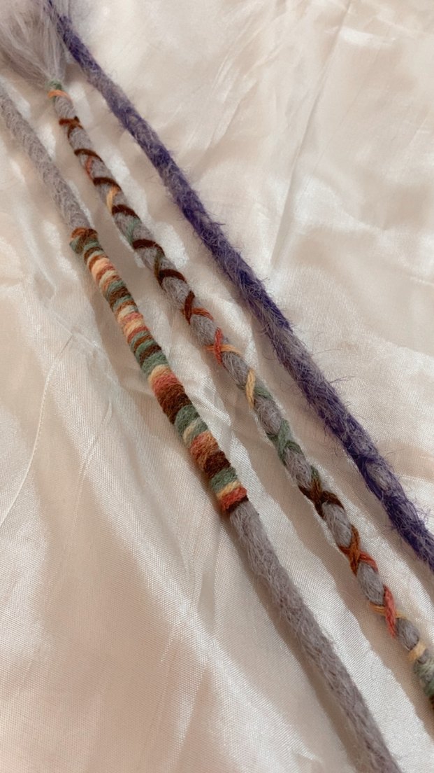 3 lü Dreadlock rasta - Görsel 2