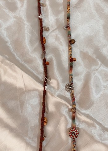 Etnik bohem çok havalı hair wrapler - Görsel 3