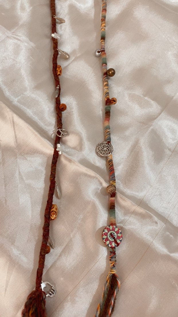 Etnik bohem çok havalı hair wrapler - Görsel 4