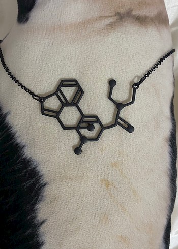 American Vintage Lsd molekül kolye