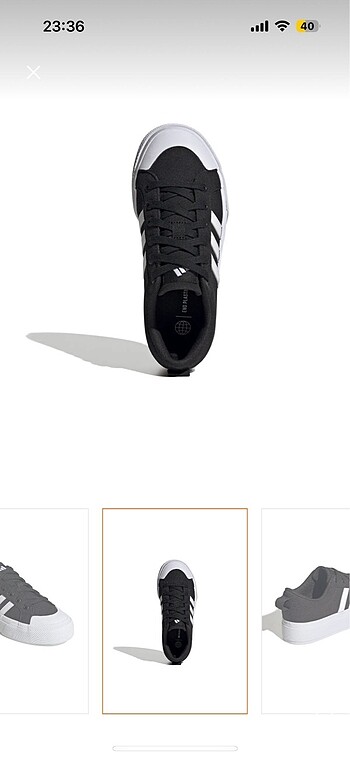 37,5 Beden Orjinal adidas ayakkabı