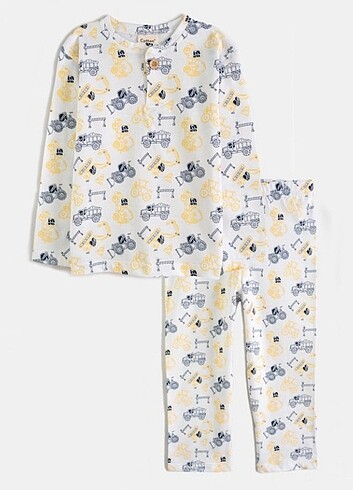 24-36 Ay Beden çeşitli Renk Pijama takımı