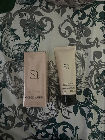 Armani Si eau de parfüm ve krem