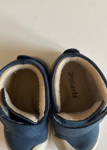 21 Beden Mavi Erkek Bebek İlk Adım Ayakkabısı
